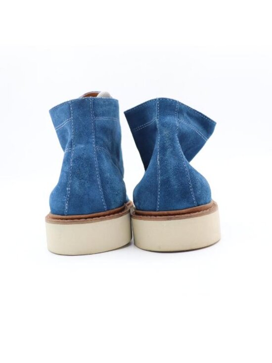 Bugatchi Chukka Blue Suede Men\'s Size 11.5 Lace Up Plain Toe  Boots Shoes main image 11